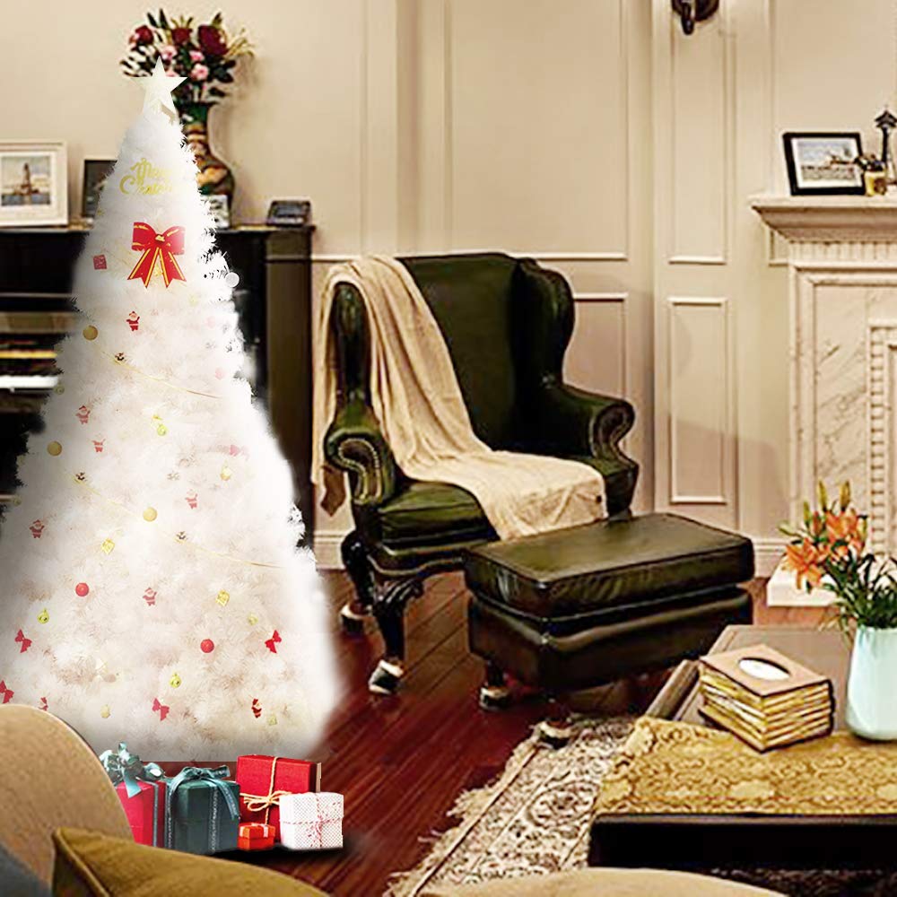 Photo 1 of BESTHLS White Christmas Tree 7FT
