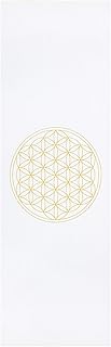 Yogamatte LEELA COLLECTION, viele Farbkombinationen und Design-Prints, Sticky Mat, leichte PVC-Matte, ideal für Einsteiger (Blume des Lebens)