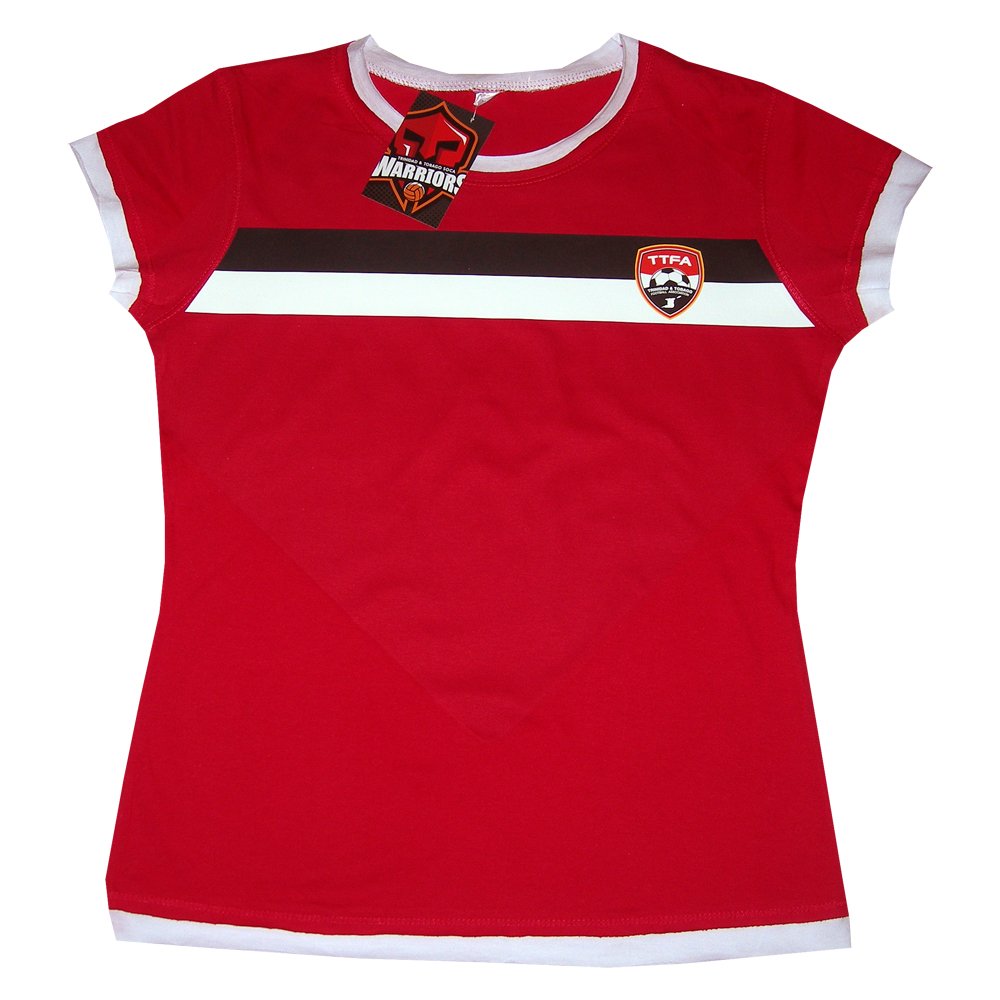 Trinidad and Tobago Women Replica T-Shirt - Red, X-Large arge arge