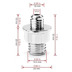 RTRHINOTUNING 50PCS Wheel Rim Lip Rivets Nuts of