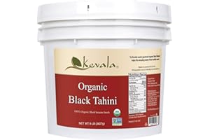 Kevala Organic Black Tahini 8 Lbs Pail