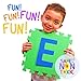 Non-Toxic ABC Foam Mat, 36 Tiles (12