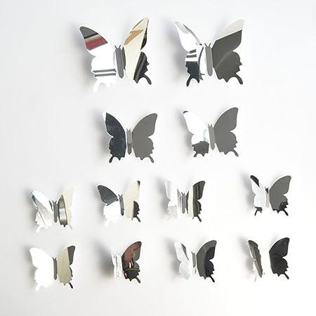 Diy Pvc Sticker Wallpaper Decals Stillshine 3d Stereo Mirror