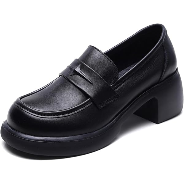 ハーリップトゥ MMedallion Heel Loafer black 38 ハーリップトゥ MMedallion Heel Loafer black 38 black】Trois