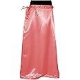 themilestocks TMS Sari Petticoat Satin Stitched Adjustable Waist Saree Underskirt Lining Skirts