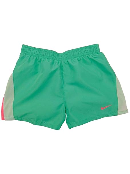 Buy Nike Dry Girls Green & Pink Dri-fit Running Track Athletic Shorts Medium (6) at Amazon.in