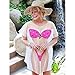 L.A. Imprints Bikini Body Cover-Up T-Shirt #9 (One Size, White)