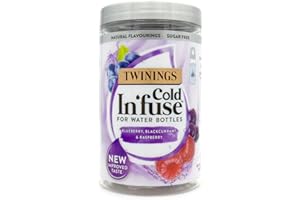 Twinings Cold In'fuse Blueberry, Blackcurrant & Raspberry, 12 Tea Bags