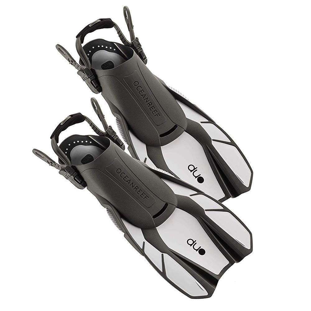 OCEAN REEF - Duo Fins - Professional Fins for Snorkeling and Swimming - Maximum Comfort and Strength Under Water