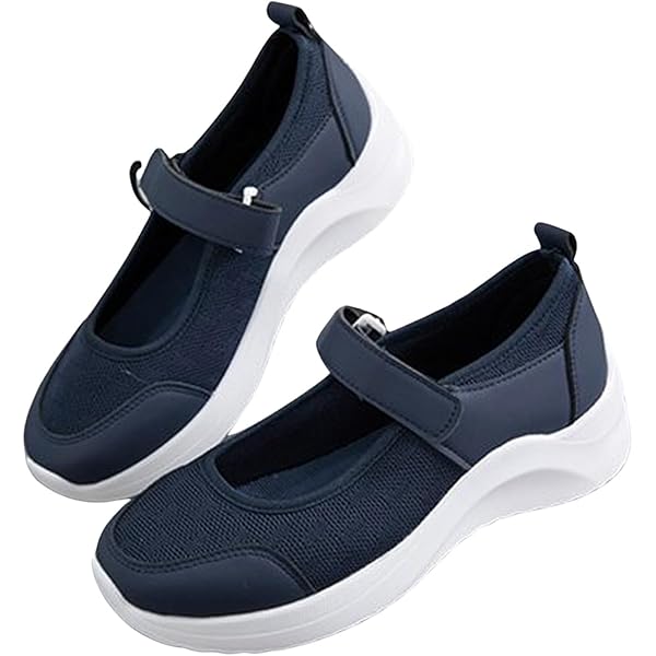 Amazon.com | Women's Knitted Platform Mary Jane Orthopedic