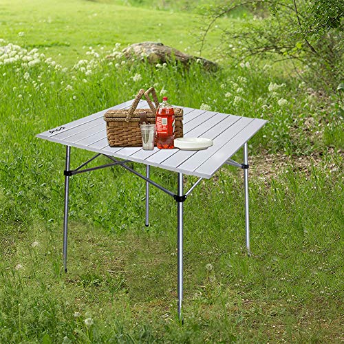Camping Table Foldable Camp Time Roll-a-table Lightweight Roll Up
