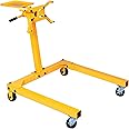 Performance Tool W41031 (1,250 lbs.) Capacity Engine Stand With 360 Degree Rotating Mount Assembly with Tray,Yellow