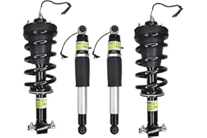 BOTEN Front & Rear Struts and Shocks Complete Assembly 84176631 84176675 4PCS Magnetic Ride Control Suspension Compatible with 2015-2020 Cadillac Escalade Chevy Tahoe Suburban GMC Yukon XL (rear and front)