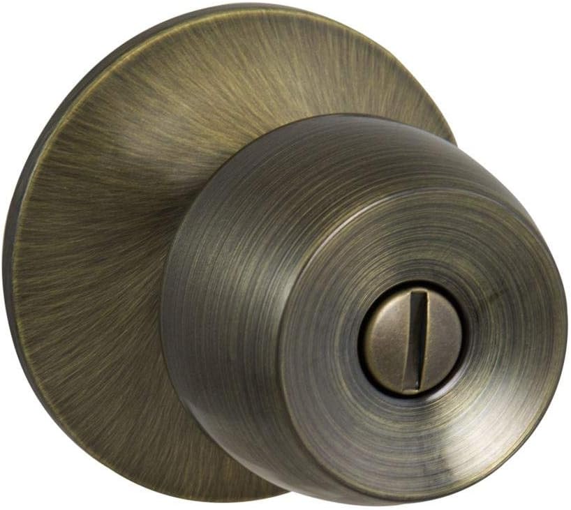 Home Improvement Defiant Glass Door Knob Passage Set Satin Nickel 2