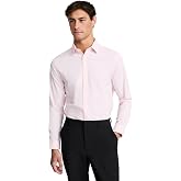 EXPRESS Men's Slim Everyday Performance Long Sleeve Dress Shirt | Wrinkle-Resistant Comfort Stretch Fabric for Breathable, Easy-Care Performance at Work, Travel &amp; Special Occasions