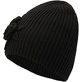 Kate Spade Women's Park Roses Beanie, Stylish Hat & Fashion Accessory Cap, Ideal for Cold Weather