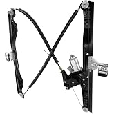 FFFauto 741-690 Front Left Driver Side Window Regulator Motor | Fit for Chevrolet Trailblazer 2002-2009/Buick Rainier 2004-2007/GMC Enovy 2002-2009/Isuzu Ascender 2003-2008