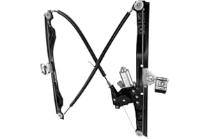 FFFauto 741-690 Front Driver Side Window Regulator Motor Compatible with Chevrolet Trailblazer 2002-2009/Buick Rainier 2004-2007/GMC Enovy 2002-2009/Isuzu Ascender 2003-2008/Saab9-7 2005-2009 SUV