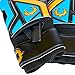 Renegade GK Talon Cyclone 2 Goalie Gloves with Pro-Tek Fingersaves | 4mm Hyper Grip & Duratek | Black, Orange, Blue Soccer Goalkeeper Gloves (Size 5, Kids, Boys, Girls, Roll Cut, Lvl 3)
