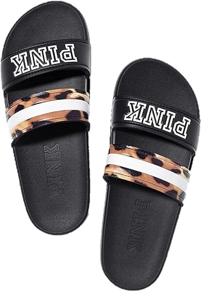 pink 2 strap sandals