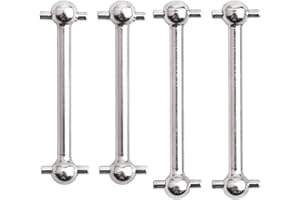 GoHobby Steel Driveshaft Front & Rear Dogbones for Traxxas 4Tec 2.0 VXL Replacement Part 8350 & 8351