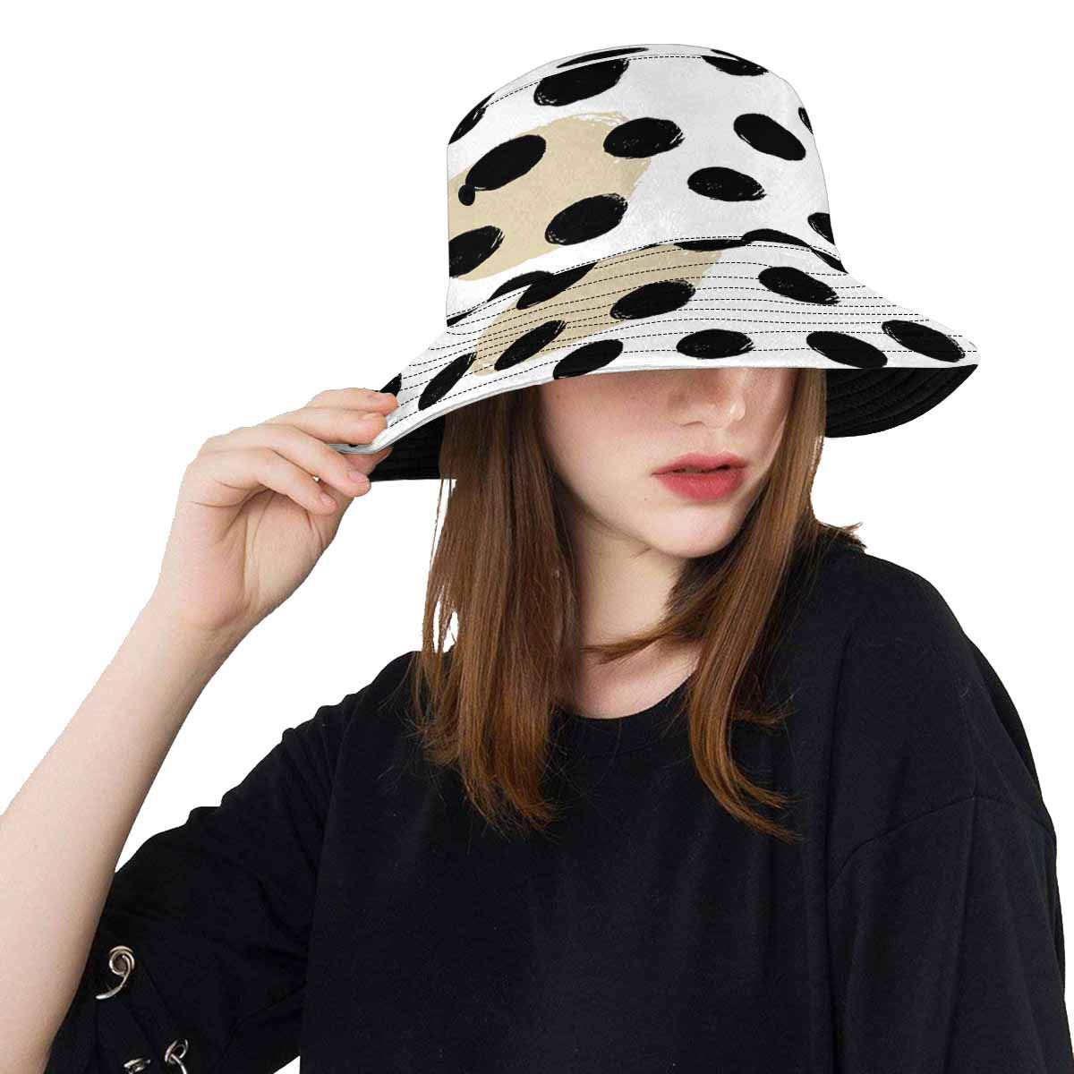 Bucket Hats INTERESTPRINT Polka Dot 