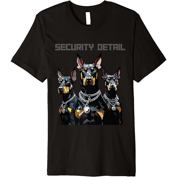 Amazon.com: CJ Graphix Doberman Dogs 3 Dobermans Security