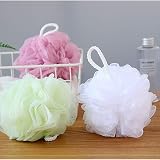 Omenluck 2Pcs Bath Shower Sponge Balls Rubbing Gloves Back Scrubber Mixed Colors view 2