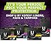 U by Kotex Sleek Tampons, Super Absorbency, Fragrance-Free (Pack of 6, 34count each)