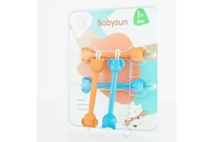 BABYSUN 3 in 1 Baby Booger Remover and Baby Ear Cleaner Tool Baby Nose Cleaner with Soft Silicone End Dual Ear Wax and Snot Remover Safe Nasal Picker for Newborns Infants & Toddlers, BPA Free