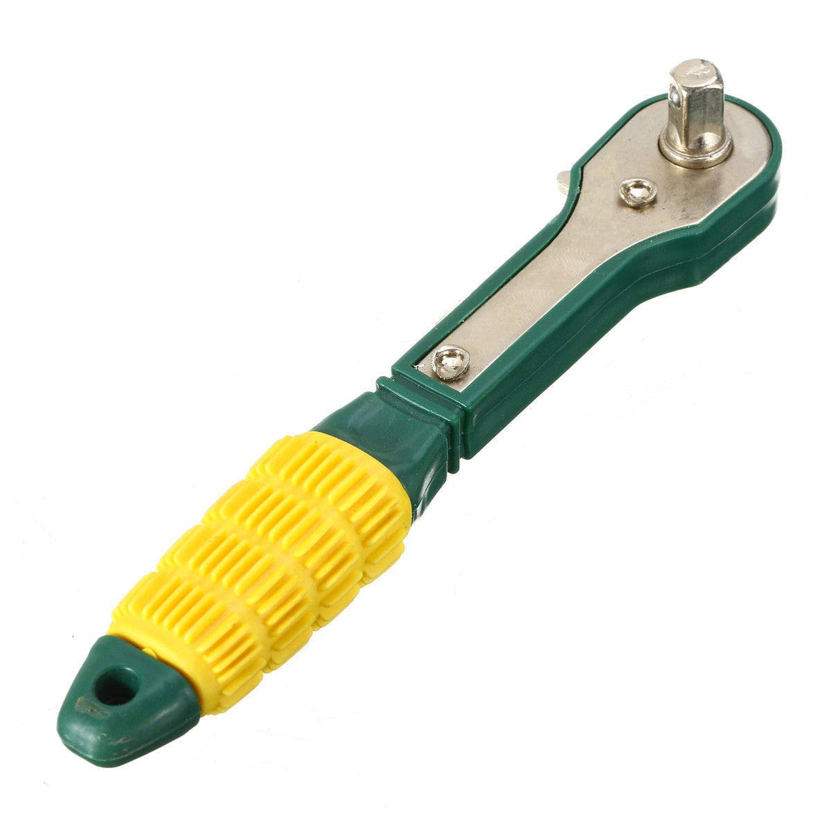 Torque Ratchet Wrench SENRISE 1/4" Mini Hexagon Ratchet Socket Wrench with Dual Head for Vehicle Bicycle Bike Repairing