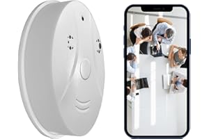 Wireless Security Camera ，1080P Indoor Camera Smoke Dome Surveillance System with Night Vision,Motion Detection, for Home Bus