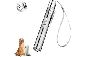 Cat Toy for Indoor Cats,Cat Toy Light Interactive Chaser Exercise,7-in-1 Pet Interactive Toy, USB Rechargeable, Puppy Trainin