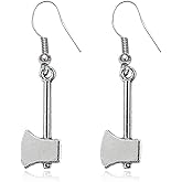 QzxEqz Dagger Earrings Halloween Jewelry Charm Dangle Earrings Gothic Gift Punk Design for Women