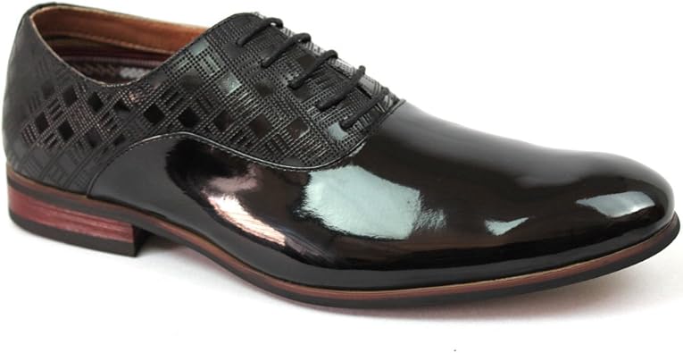 black dress shoes shiny