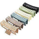 4 PCS 5 Inch Extra Large Claw Clips for Women, Large Jumbo Claw clips for Thick Long Curly Hair, Oversized Matte Non-slip Rectangle, Durable Strong Hold Hair Clip, Non-slip Square Jaw Clips