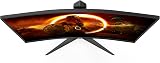 AOC CQ27G2S/BK 27" QHD Curved Gaming Monitor 165Hz 1ms FreeSync VA HDR10 view 6