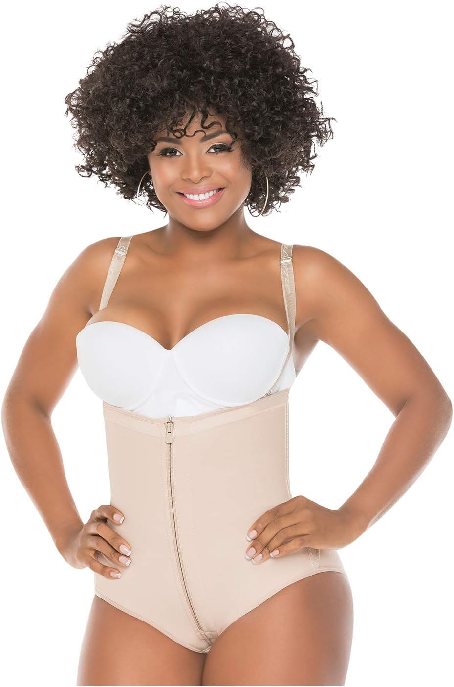 Salome 418 Backless Body Shaper Strapless Postpartum Fajas Colombianas Postparto