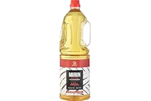 Soeos Mirin Cooking Wine, 60.86 fl oz, 1800 ml, Japanese Style Rice Wine, Authentic Natural Sugar Cooking Wine, Sweet Rice Wi