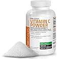 Non Acidic Vitamin C Powder Sodium Ascorbate Non GMO Soluble Fine Crystals - Healthy Immune System, Antioxidant and Cell Prot