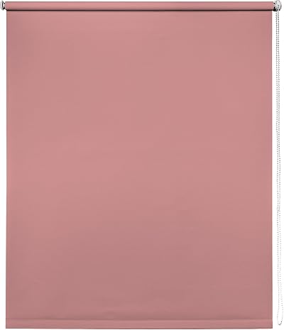 New Edge Blinds Thermal Blackout Pink Roller Blinds 85cm x 165cm Drop