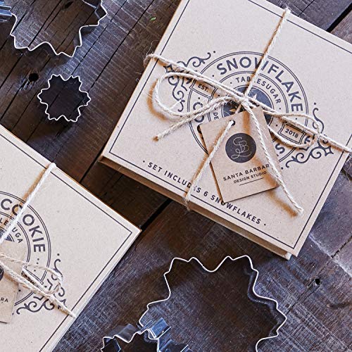 Santa Barbara Design Studio Cardboard Book Cookie Cutter Gift Set, 6