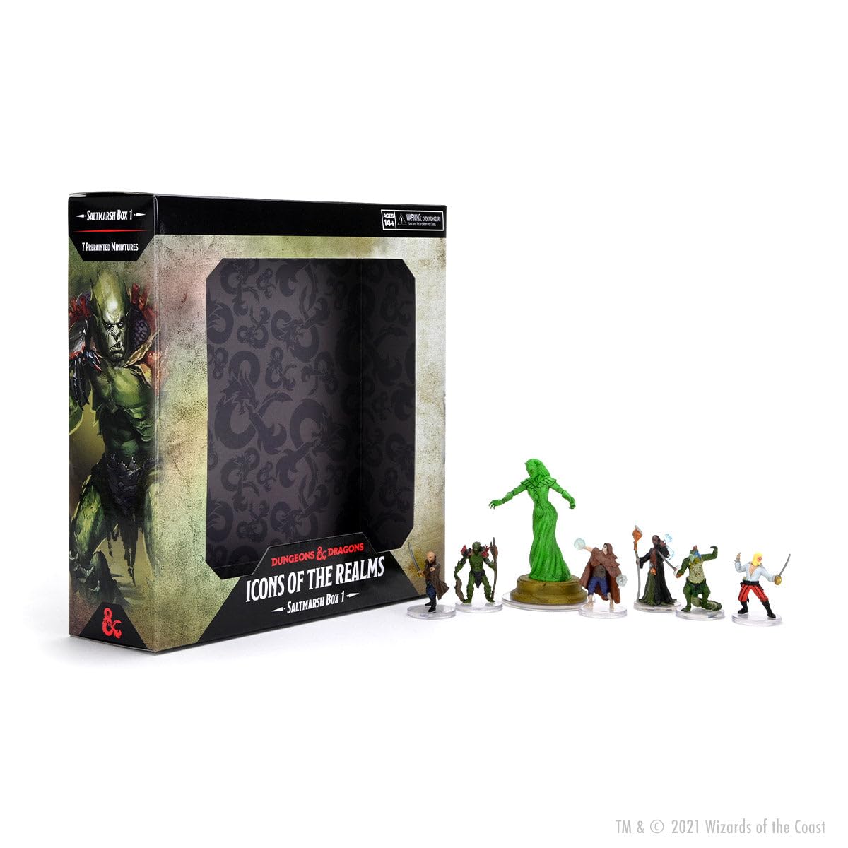 WizKids Dungeons and Dragons Icons of the Realms, Saltmarsh, Box 1, DnD Miniatures