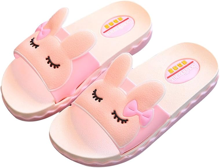 baby pink slippers