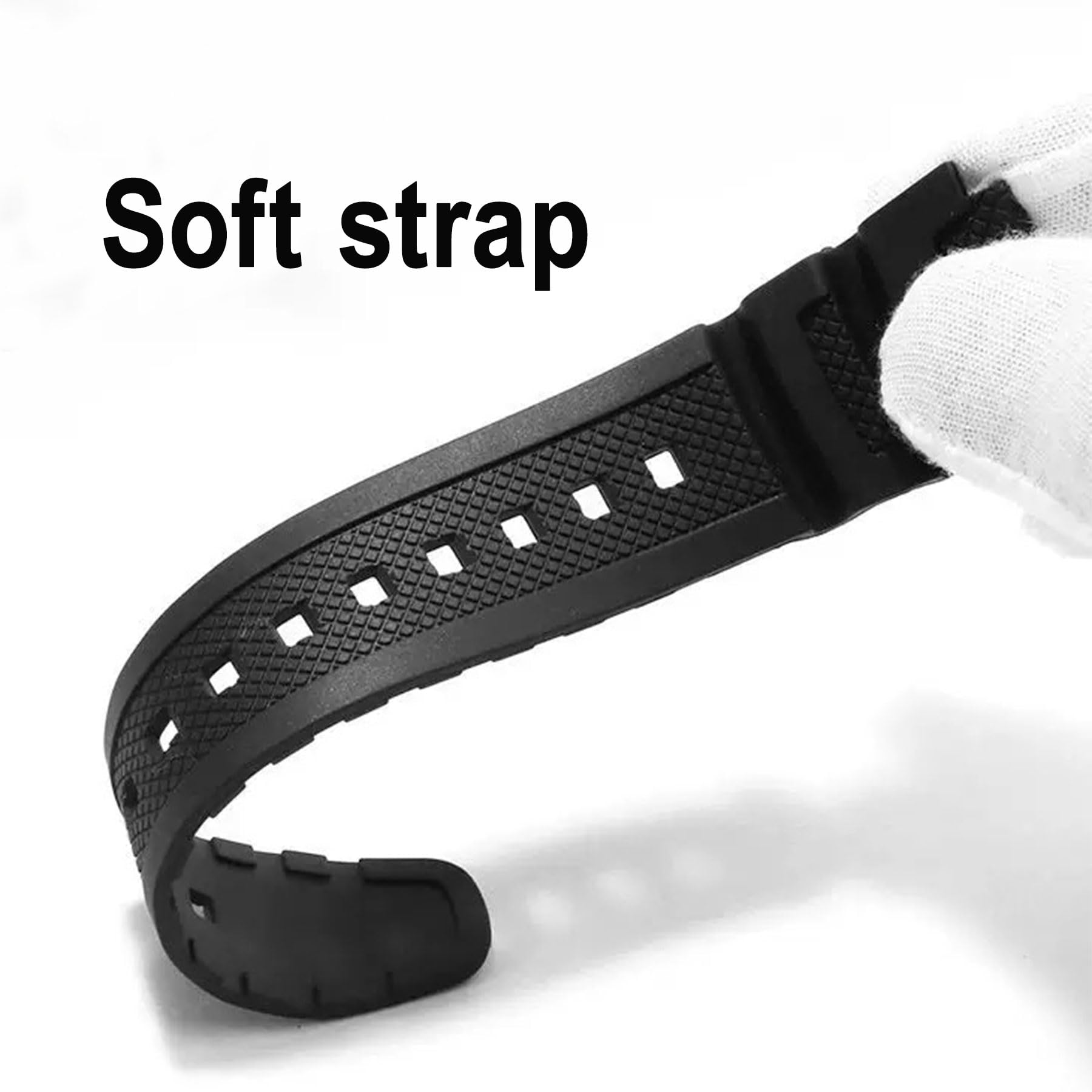 LDDAL Natural Resin Strap Compatible with Casio AE-1200 AE-1300 F-108 W-216H AE-1000w AEQ-110 W-800H AQ-S800W SGW-300H W-216H W-218 Men's 18mm Watch Band Replacement