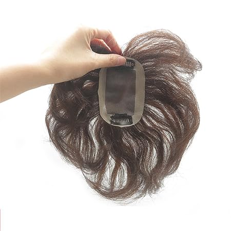 Haarteil Gewellt 56 Cm – Hellbraun, Mit Clips, Für Mehr Volumen & Natürlichen Look