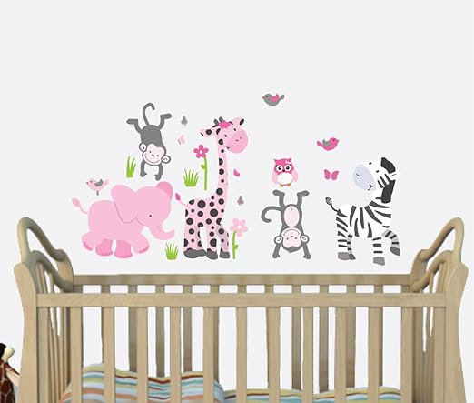 girls nursery stickers