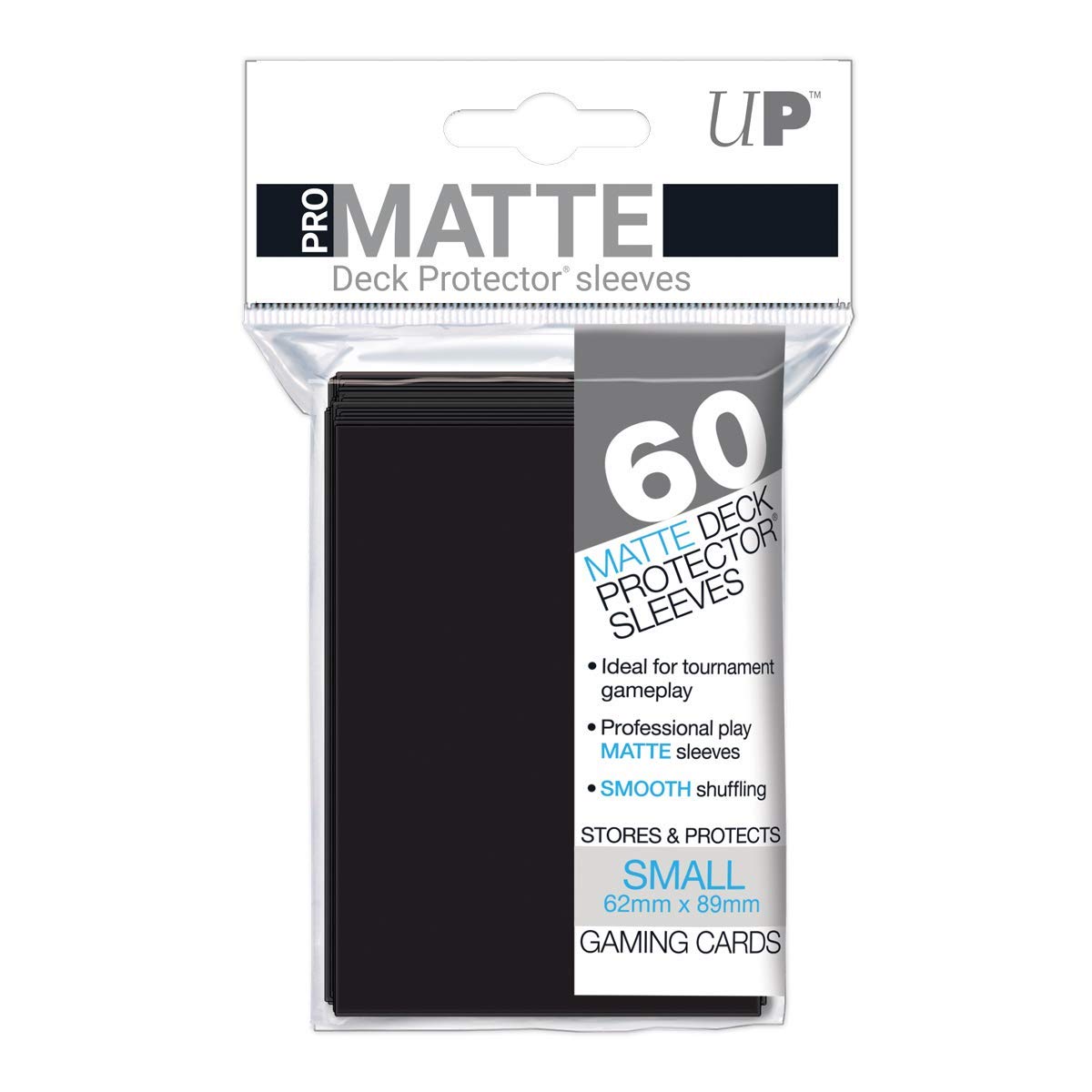 Ultra Pro 84021 Matte Card Sleeves (Pack of 60, Black) Ultra Pro