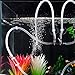 SLSON 30 Pack Aquarium Suction Cup Clips Airline Tube Holders Clamps Fish Tank Hose Holder Clips for 3/16 Air Line Tubing