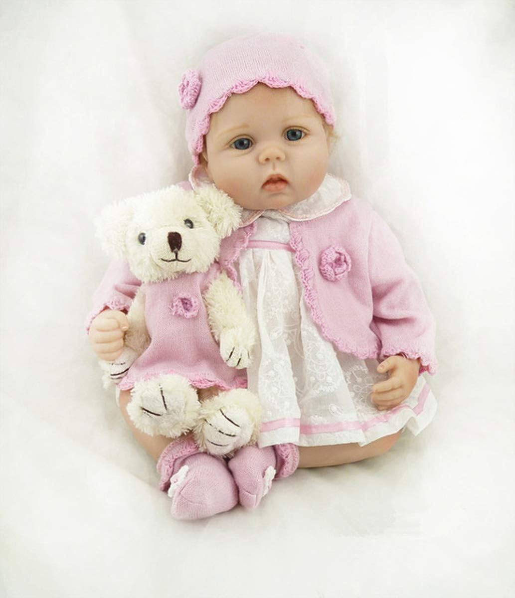 TERABITHIA 22inch 55cm So Truly Silicone Vinyl Reborn Baby Girl Doll